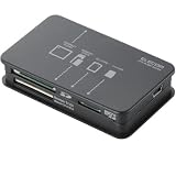 ELECOM メモリリーダライタ SD+MS+CF対応 ブラック MR-A39HBK