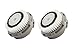 Sonimart Compatible Replacement Facial Cleansing Brush Heads (2-Pack), designed for Normal Skin, fits Mia, Mia2, Mia3 (Aria), SMART Profile, Alpha Fit, Pro, Plus and Radiance Cleansing Systems