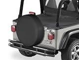BESTOP 61028-15 Tire Cover; Small; 28 in. x 8 in.; Black Denim;