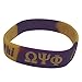 G2206 - Omega Psi Phi Silicone Bracelet