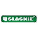  SLASKIE ST  STREET SIGN CITY POLAND