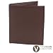The Vegan Collection Men's Brown National Bi-fold Wallet