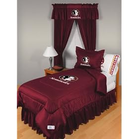 Florida State Seminoles Locker Room Bedskirt - Twin Bed
