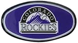 MLB Colorado Rockies Plastic Hitch Cover