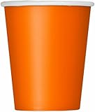 9oz Orange Paper Cups 14ct