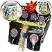 Sandy Mertens Right Pop Art Designs - German Shepherd Pop Art 3 - Coffee Gift Baskets - Coffee Gift Basket