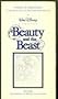 Beauty and the Beast: Work in Progress - As Shown at the 1991 New York Film Festival