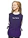 Personalized Purple Kids Art Smock, Cobbler Apron, Poly/Cotton Twill Fabric (Regular)