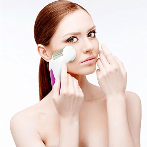 Inspire Beautiful Stainless Steel Derma Ice Skin Roller for Anti Aging (Pink)