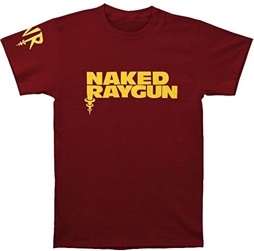Naked Raygun Men's Logo T-shirt X-Large Maroon