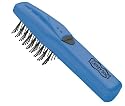 Crazy Dog 2-In-1 Ionic Dog Brush - Blue CD512UK