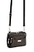 Baggallini Triple Zip Bagg,Espresso,One Size