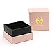 Guliette Verona Sterling Silver Princess Crown Ring (Black Rhodium Plated)