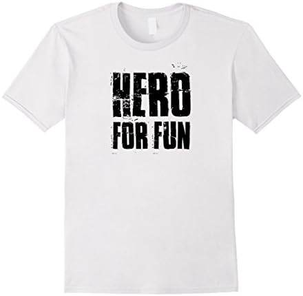 Men's Hero For Fun shirt XL White