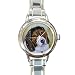 Limited Edition Violano Italian Charm Watch Beagle Dog