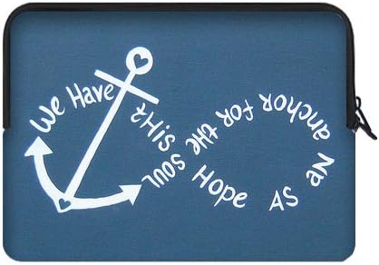 Infinity Anchor 15.4 15.6 Inch Laptop Sleeve Case Bags for Lenovo, GW, Acer, Asus, Dell, Hp, Sony, Toshiba (Two Sides)