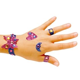 Barbie Glitter & Stick Jewellery