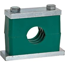 Brennan CPS Series Steel Pipe Clamp, 3/8" Band Width, 0.675" Maximum Diameter