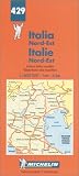 Michelin Italy North East Map No. 429 (Michelin Maps & Atlases)