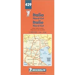 Michelin Italy North East Map No. 429 (Michelin Maps & Atlases)