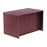 Alera Valencia Series Desk Shell, 60w x 30d x 29-1/2h, Medium Cherry