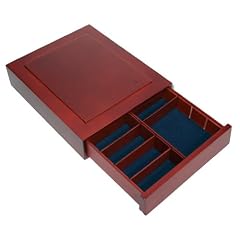 SAFE 6880 Sammelkassette Sammelbox M�nzbox Setzkasten aus edlem Holz incl. 6 Stege f�r M�nzen 100 Goldeuros im original Etui - Mineralien �-Eier Kleinfiguren Parf�mflacons usw.
