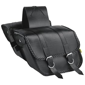 WILLIE & MAX COMPACT BRAIDED SLANT SADDLEBAG #SB707B05 SB707B05