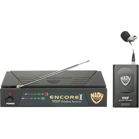Nady ENCORE1-LT Single-channel Professional Vhf Wireless Microphone Systems