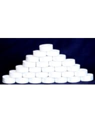 Home: New ThreadNanny 144 White Pre-wound L-Style Plastic Bobbins for Embroidery Machines Plus Backing - Manki Trading LLC
