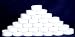 144 White Pre-wound L-Style Polyester Filament Bobbins for Embroidery / Quilting Machines