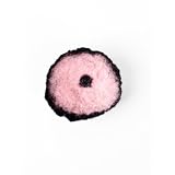 JousJous.com Melon Handmade Felt Round Flower Brooch, 2 1/4" Diameter