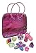 Liberty Imports Petite Girls Cosmetics Play Set - Washable and Non Toxic - Princess Real Makeup Kit with Case - Ideal Gift for Kids (Purse)
