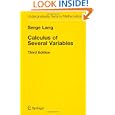 Calculus of Several Variables (Undergraduate Texts in Mathematics) by Serge Lang