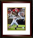 Knowshon Moreno Autographed/Hand Signed Georgia Bulldogs 8x10 Photo Custom Framed- Moreno Hologram