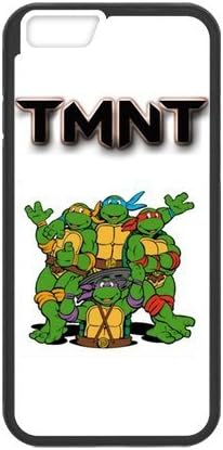 LeonardCustom Protective Hard Rubber Coated Cell Phone Cover Case for New iPhone 6S &amp; iPhone 6 (4.7"), TMNT Teenage Mutant Ninja Turtles -LCI6U1399