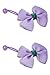 Qandsweet 6 Pair Baby Girl's Bows Flowers Ball Ponytail Holder Hair Tie Hair Rope