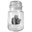 LSU Tigers NCAA 31oz Glass Candy Jar - Primary Logo by Great American Products