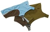 West Paw Design Cloudburst Recycled Fiber Dog Large Rain Jacket, Sky Blue