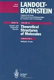 41W9hod5i9L. SL160  Multiple Bonds: Theoretical Structures of Molecules: Subvolume A: