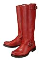 Frye 'Veronica Slouch' Western Knee Boots Womens - Burnt Red