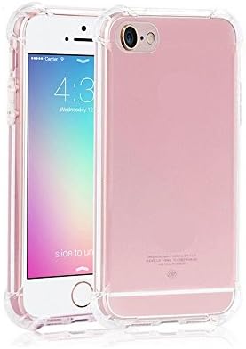 Cheerswill Phone Case for Iphone7 Shatter-resistant Shell Transparent TPU Cellphone Case for Iphone 7 Cover Shell Four Corners with Airbags