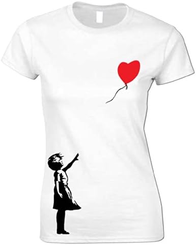 Bang Tidy ClothingWomen's Banksy Balloon Girl T Shirt