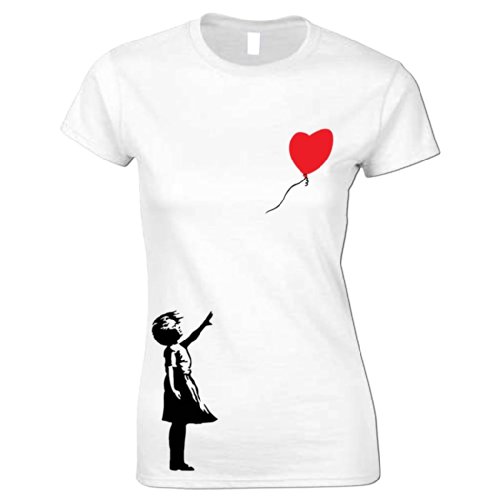 Bang Tidy ClothingWomen's Banksy Balloon Girl T Shirt