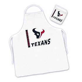 Houston Texans Apron and Mitt Set by -