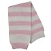BabyLegs Basics Leg Warmers - Pink/White Stripe