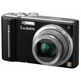 Panasonic Lumix TZ8 Digital Camera - Black (12.1MP, 12x Optical Zoom) 2.7 inch LCD