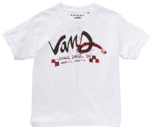 VANS Kinder T-Shirts BRUSHED SOMETHING, white, S Preisvergleich