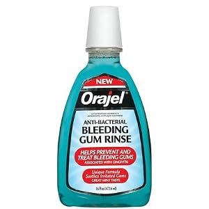 Orajel Anti-Bacterial Bleeding Gum Rinse 16 fl oz (473.6 ml)