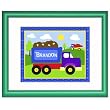 Under Construction Dark Green Personalized Print