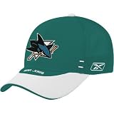 Reebok San Jose Sharks Teal NHL Draft Day 1-Fit Flex Fit Hat